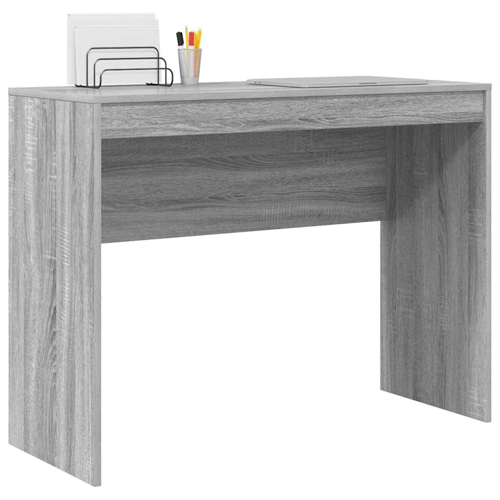 Skrivebord Grå Sonoma 100 X 40 X 76 Cm