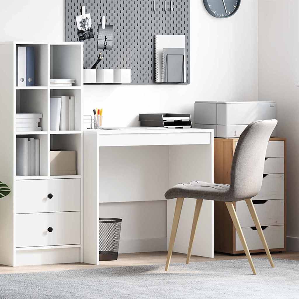 Skrivebord Hvit 80 X 50 X 76 Cm