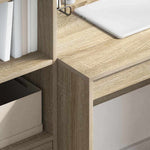 Skrivebord Sonoma Eik 80 X 50 X 76 Cm