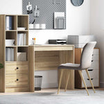 Skrivebord Sonoma Eik 80 X 50 X 76 Cm