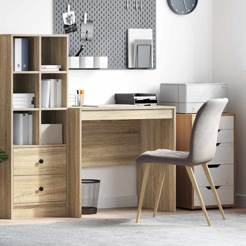 Skrivebord Sonoma Eik 80 X 50 X 76 Cm