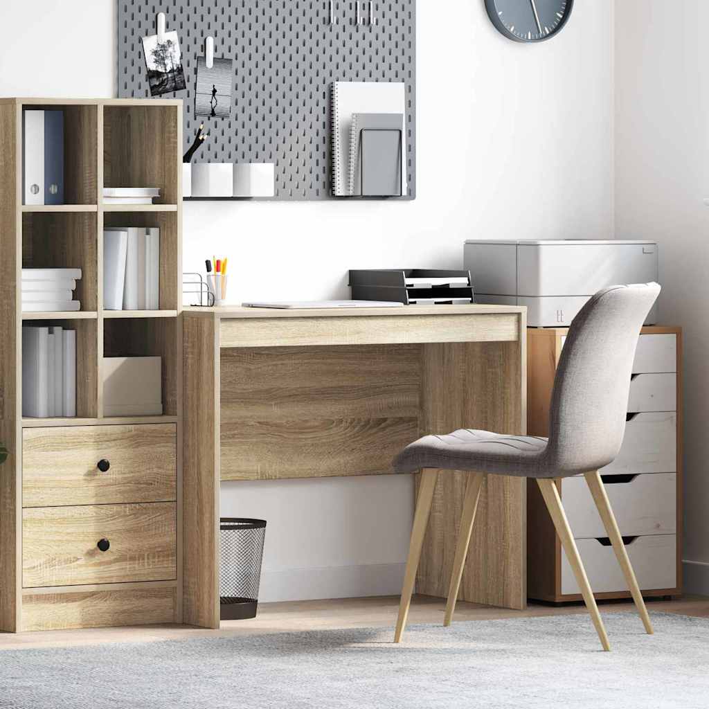Skrivebord Sonoma Eik 90 X 50 X 76 Cm
