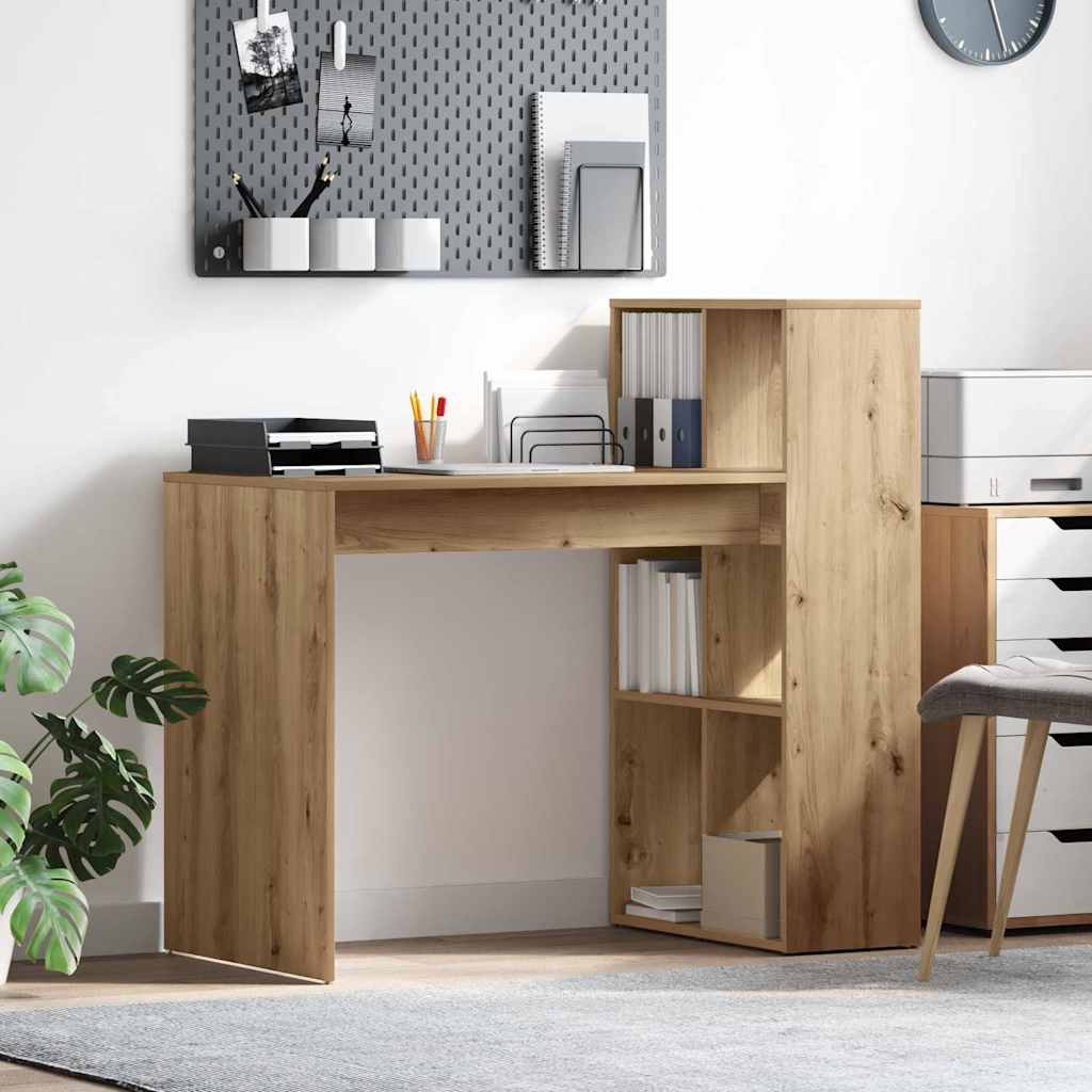 Skrivebord Artisan Eik 108 X 55 X 103.5 Cm Konstruert Tre