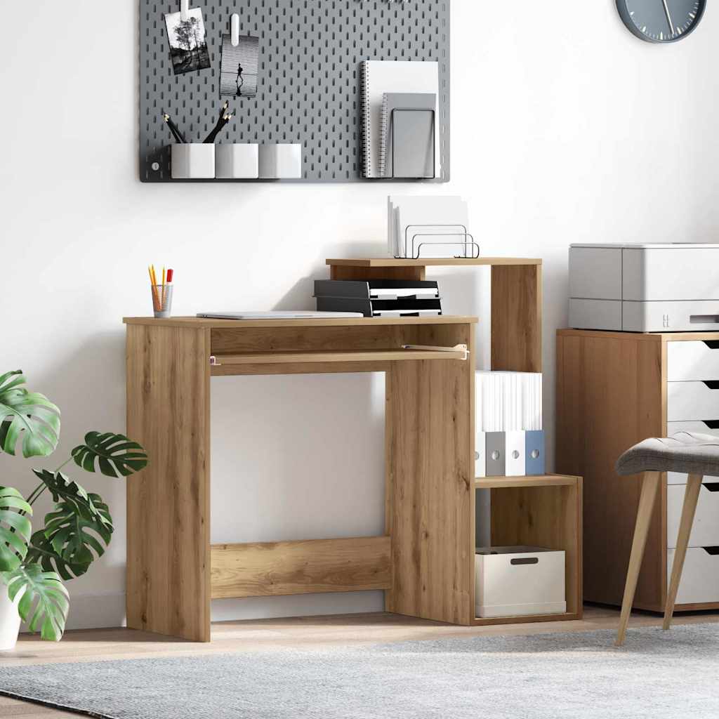 Skrivebord Artisan Eik 106 X 41 X 88.5 Cm Konstruert Tre