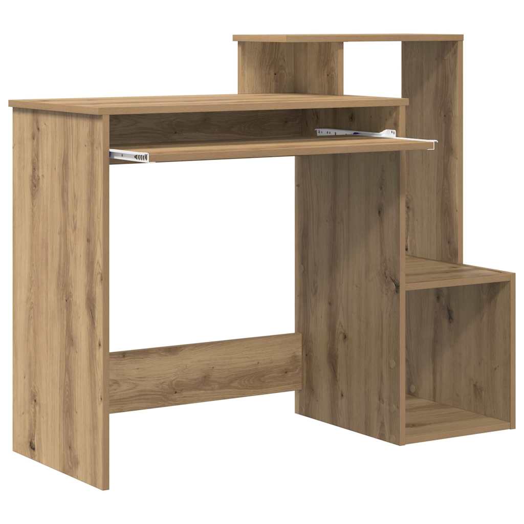 Skrivebord Artisan Eik 106 X 41 X 88.5 Cm Konstruert Tre