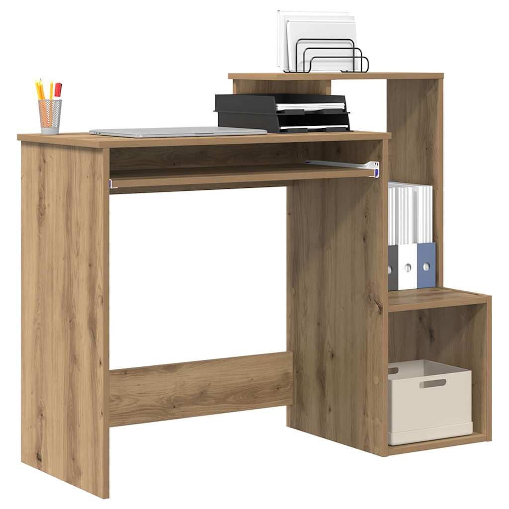 Skrivebord Artisan Eik 106 X 41 X 88.5 Cm Konstruert Tre