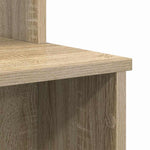 Skrivebord Sonoma Eik 120,5 X 44 X 88,5 Cm Konstruert Tre