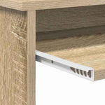 Skrivebord Sonoma Eik 120,5 X 44 X 88,5 Cm Konstruert Tre