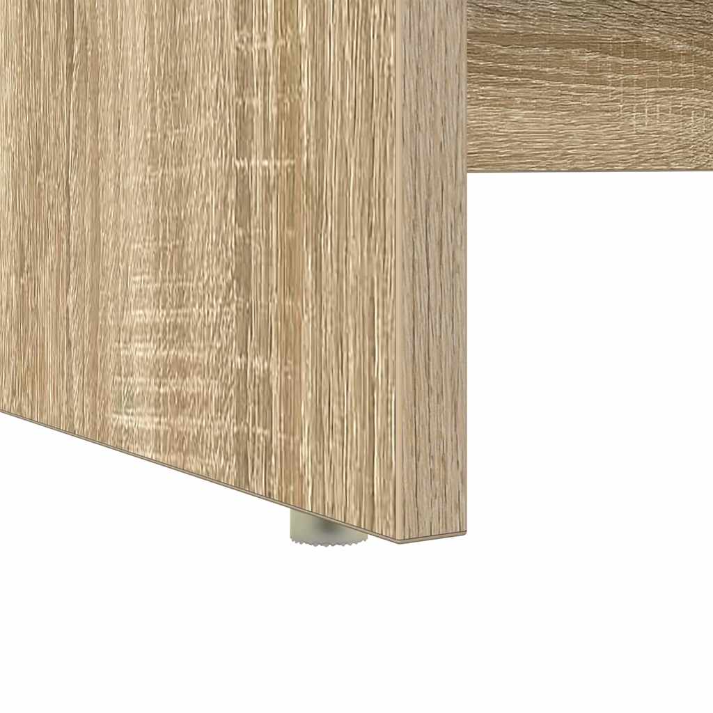Skrivebord Sonoma Eik 120,5 X 44 X 88,5 Cm Konstruert Tre