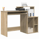 Skrivebord Sonoma Eik 120,5 X 44 X 88,5 Cm Konstruert Tre