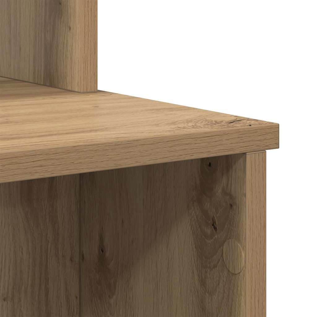 Skrivebord Artisan Eik 120,5 X 44 X 88,5 Cm Konstruert Tre