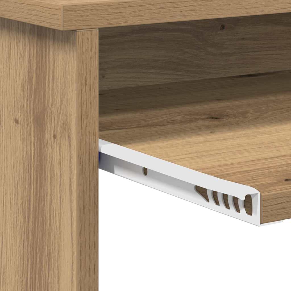 Skrivebord Artisan Eik 120,5 X 44 X 88,5 Cm Konstruert Tre