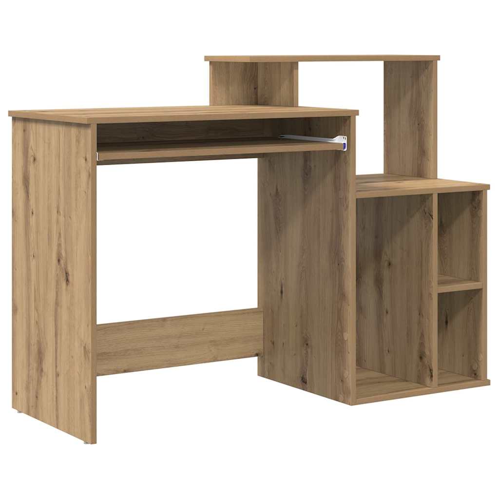 Skrivebord Artisan Eik 120,5 X 44 X 88,5 Cm Konstruert Tre