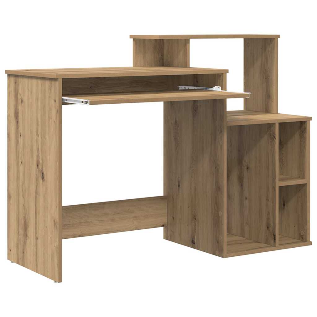Skrivebord Artisan Eik 120,5 X 44 X 88,5 Cm Konstruert Tre