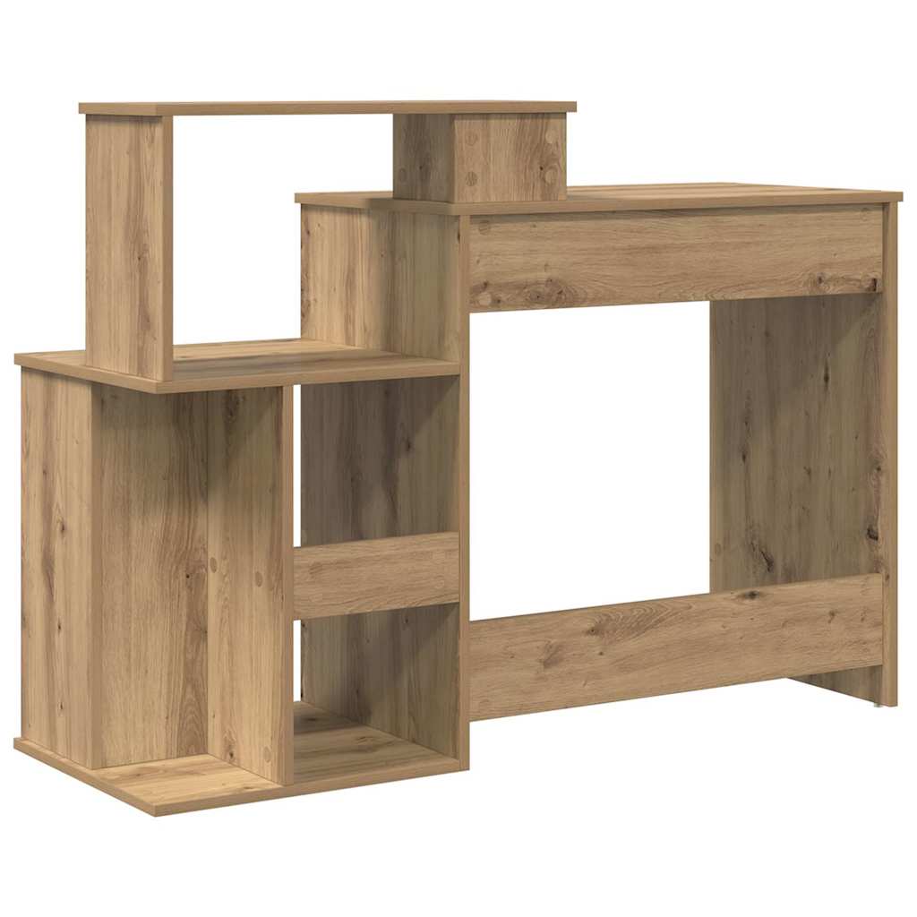 Skrivebord Artisan Eik 120,5 X 44 X 88,5 Cm Konstruert Tre