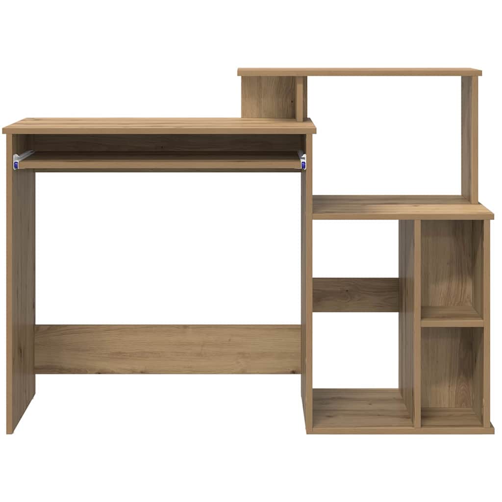 Skrivebord Artisan Eik 120,5 X 44 X 88,5 Cm Konstruert Tre