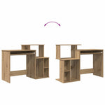 Skrivebord Artisan Eik 120,5 X 44 X 88,5 Cm Konstruert Tre