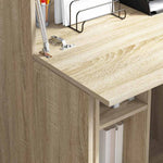 Skrivebord Sonoma Eik 71.5 X 31.5 X 106.5 Cm Konstruert Tre