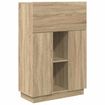 Skrivebord Sonoma Eik 71.5 X 31.5 X 106.5 Cm Konstruert Tre