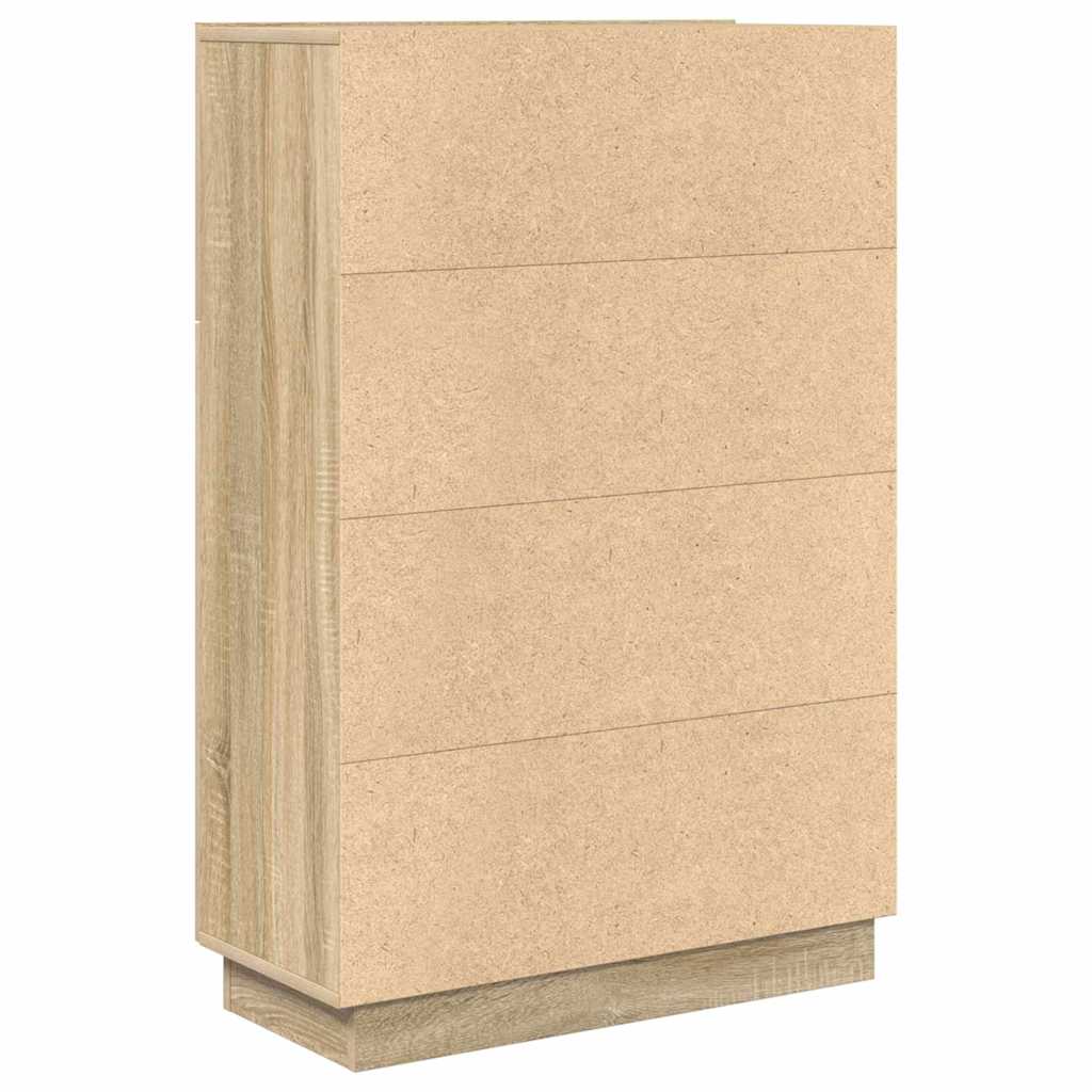 Skrivebord Sonoma Eik 71.5 X 31.5 X 106.5 Cm Konstruert Tre