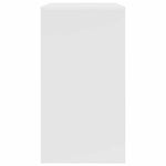 Skrivebord Med Skuff Hvit 77,5 X 43 X 79 Cm Konstruert Tre