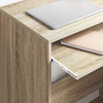 Skrivebord Sonoma Eik 77,5 X 43 X 79 Cm Konstruert Tre