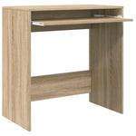 Skrivebord Sonoma Eik 77,5 X 43 X 79 Cm Konstruert Tre