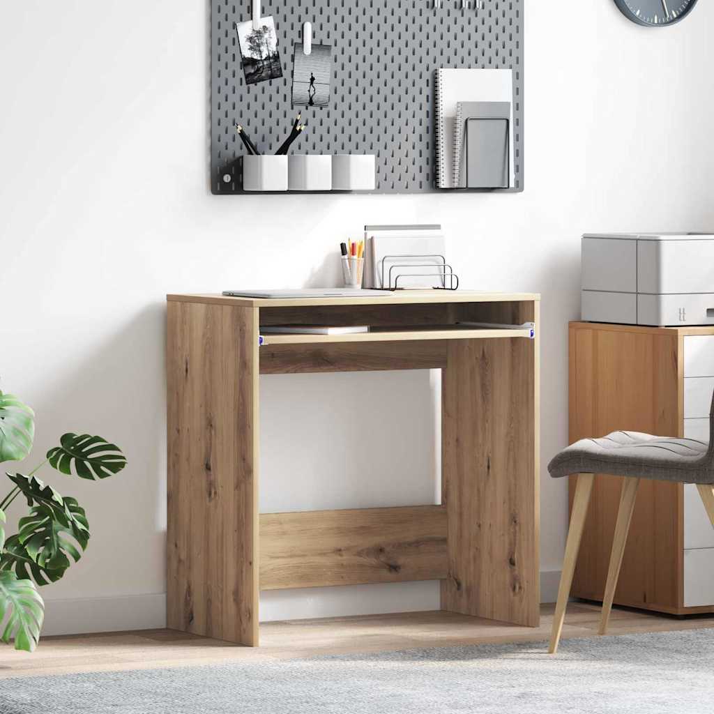 Skrivebord Artisan Eik 77,5 X 43 X 79 Cm Konstruert Tre