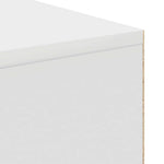 Skrivebord Med Hylle Hvit 102 X 50 X 75 Cm Konstruert Tre