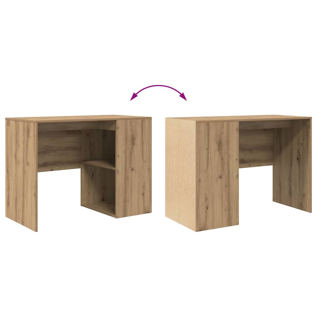 Skrivebord Artisan Eik 102 X 50 X 75 Cm Konstruert Tre