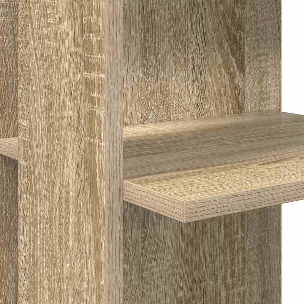 Hjørneskrivebord Sonoma Eik 140 X 113,5 X 75 Cm Konstruert Tre