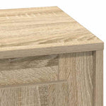Nattbordskap 2 Pcs Sonoma Eik 44 X 34,5 X 45 Cm Konstruert Tre