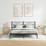 Nattbordskap 2 Pcs Sonoma Eik 44 X 34,5 X 45 Cm Konstruert Tre