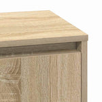 Nattbordskap Sonoma Eik 39 X 34,5 X 50 Cm Konstruert Tre