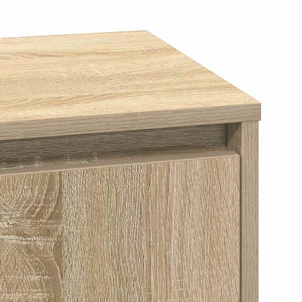 Nattbordskap Sonoma Eik 39 X 34,5 X 50 Cm Konstruert Tre