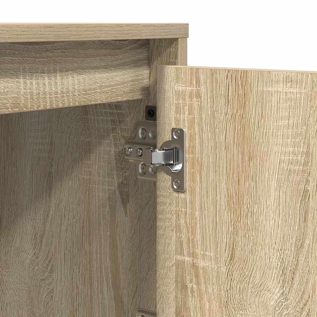 Nattbordskap Sonoma Eik 39 X 34,5 X 50 Cm Konstruert Tre