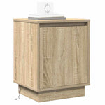 Nattbordskap Sonoma Eik 39 X 34,5 X 50 Cm Konstruert Tre