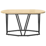 Kaffebord Sonoma Eik 80 X 40 X 40.5 Cm Ingeniørtre Og Metall