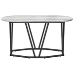 Kaffebord Grå 80 X 40 X 40.5 Cm Ingeniørtre Og Metall