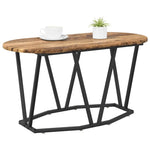 Kaffebord Gamle Tre 80 X 40 X 40.5 Cm Ingeniørtre Og Metall