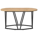 Kaffebord Artisan Eik 80 X 40 X 40.5 Cm Ingeniørtre Og Metall