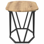 Kaffebord Artisan Eik 80 X 40 X 40.5 Cm Ingeniørtre Og Metall
