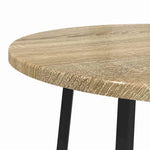 Sidebordssett Med Hylle 2 Pcs Sonoma Eik Og Svart