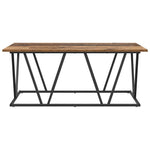 Kaffebord Gamle Tre 100 X 50 X 40 Cm Ingeniørtre Og Metall