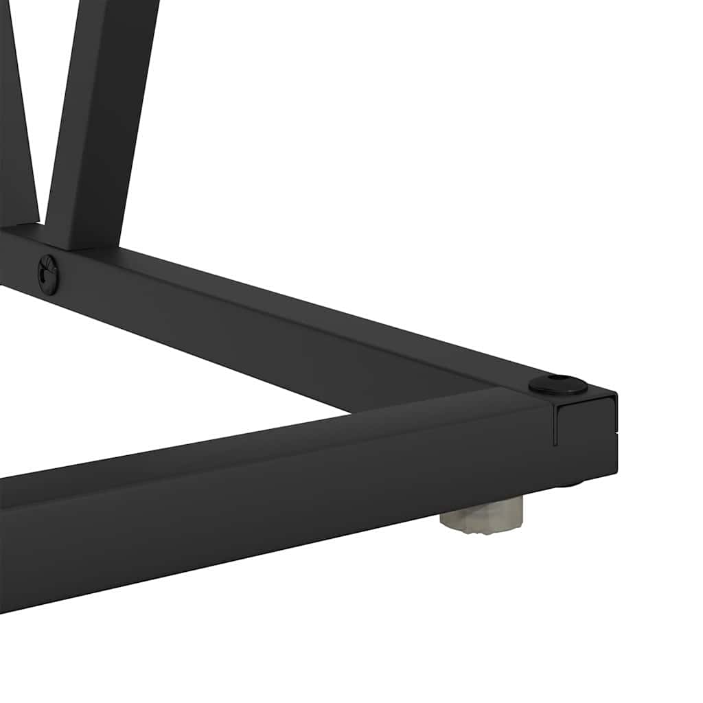 Kaffebord Artisan Eik 100 X 50 X 40 Cm Ingeniørtre Og Metall