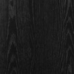 Sidebordssett Med Hylle 2 Pcs Svart Eik 50 X 50 X 50.5 Cm