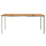 Spisebord Brun 180 X 90 X 75 Cm Solid Akasietre