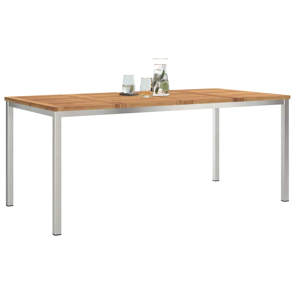 Spisebord Brun 180 X 90 X 75 Cm Solid Akasietre
