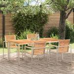 Spisebord Brun 180 X 90 X 75 Cm Massivt Teaktre