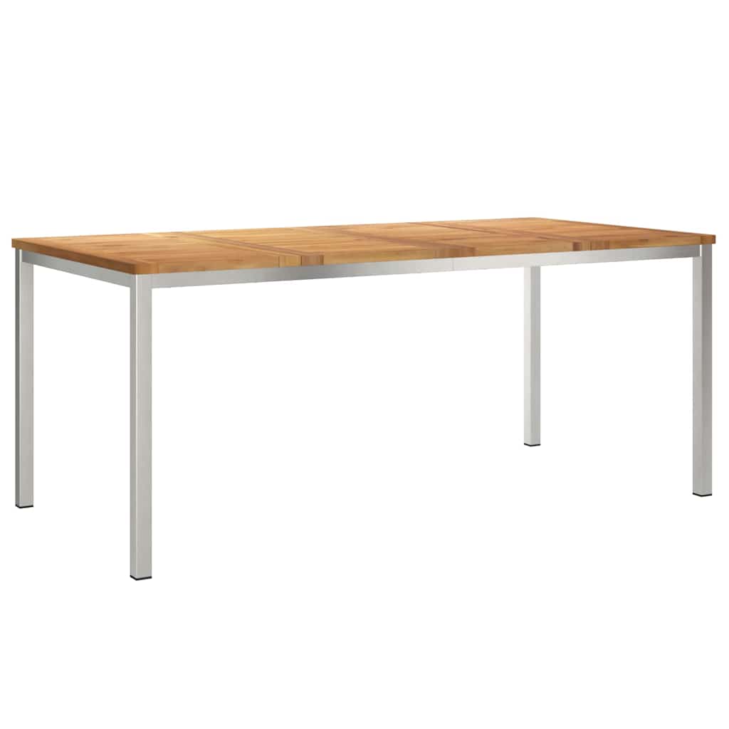 Spisebord Brun 180 X 90 X 75 Cm Massivt Teaktre
